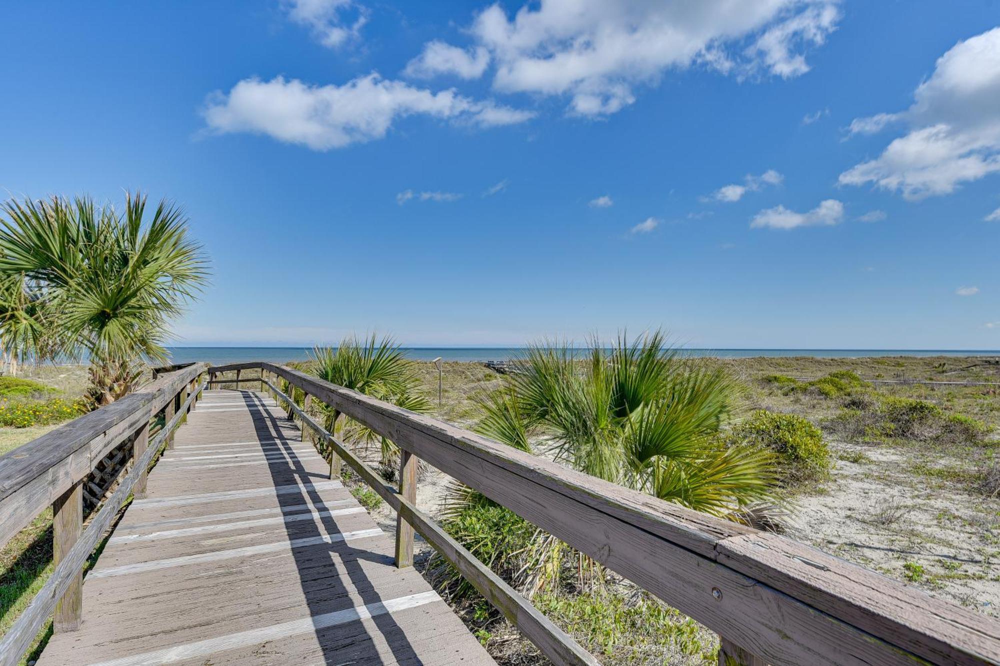 Fernandina Beach Townhome, Steps To Public Beach 외부 사진